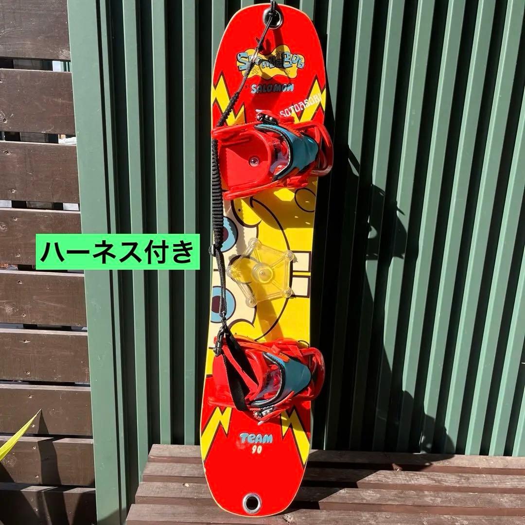 サロモン TEAM PACKAGE 90 スポンジボブ ハーネス付き