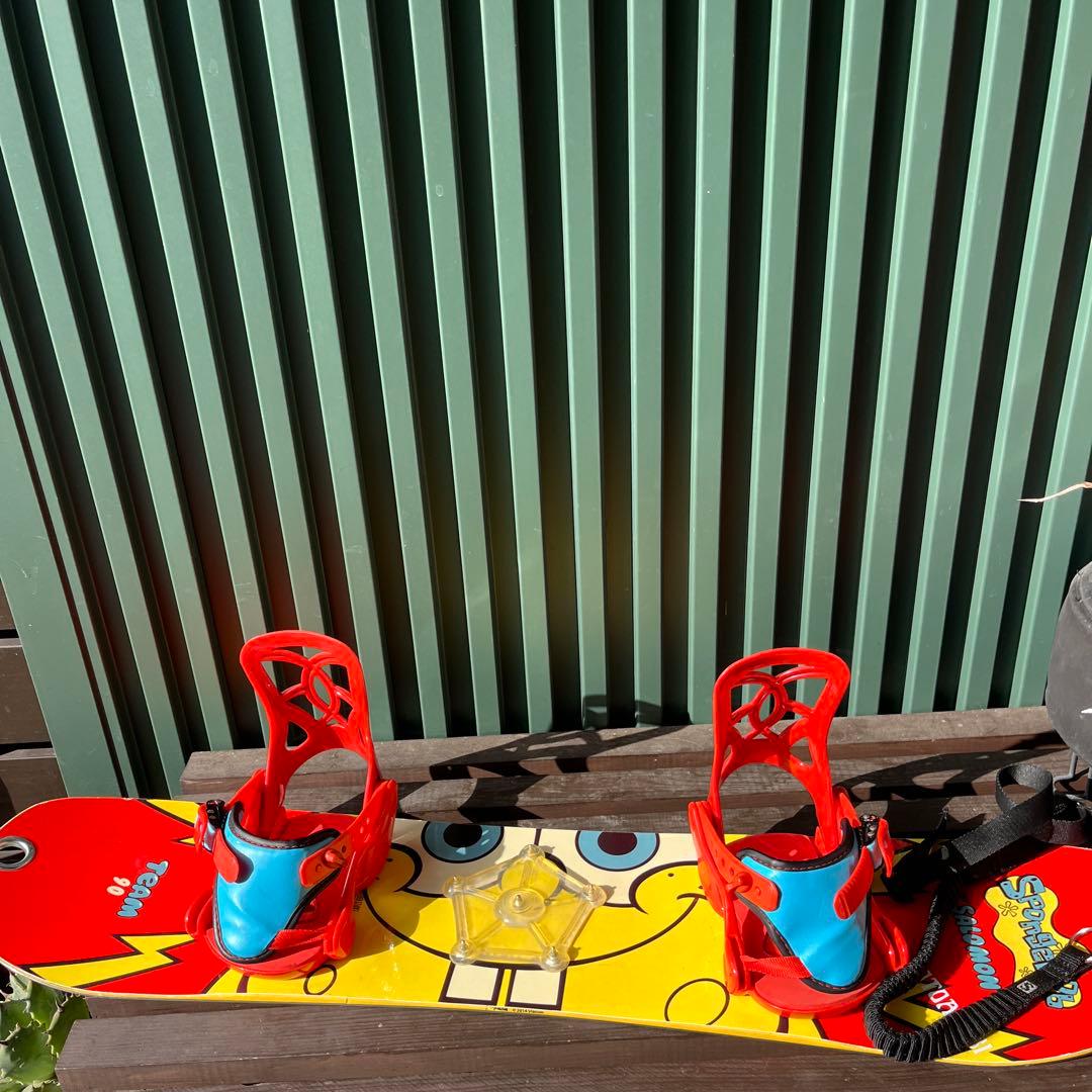 サロモン TEAM PACKAGE 90 スポンジボブ ハーネス付き