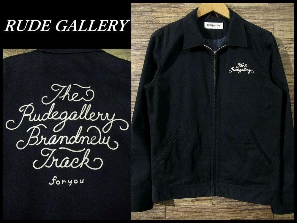 16AW ルードギャラリー ロゴ 刺繍 スイングトップ ドリズラー ジャケット