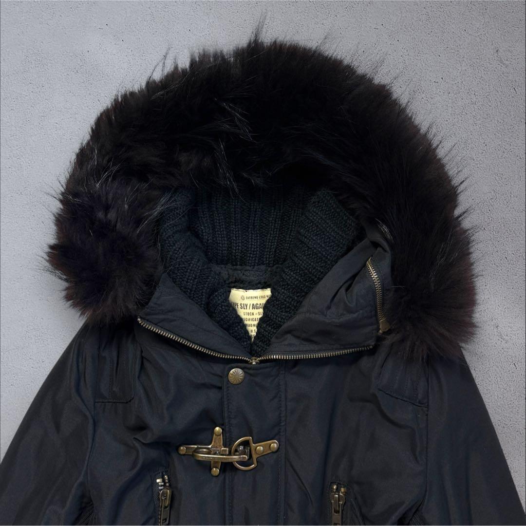 y2k 00s SLY N3B 平成初期 モッズコート 黒 archive