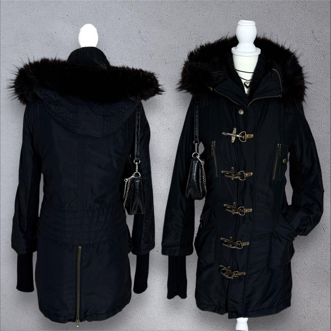 y2k 00s SLY N3B 平成初期 モッズコート 黒 archive