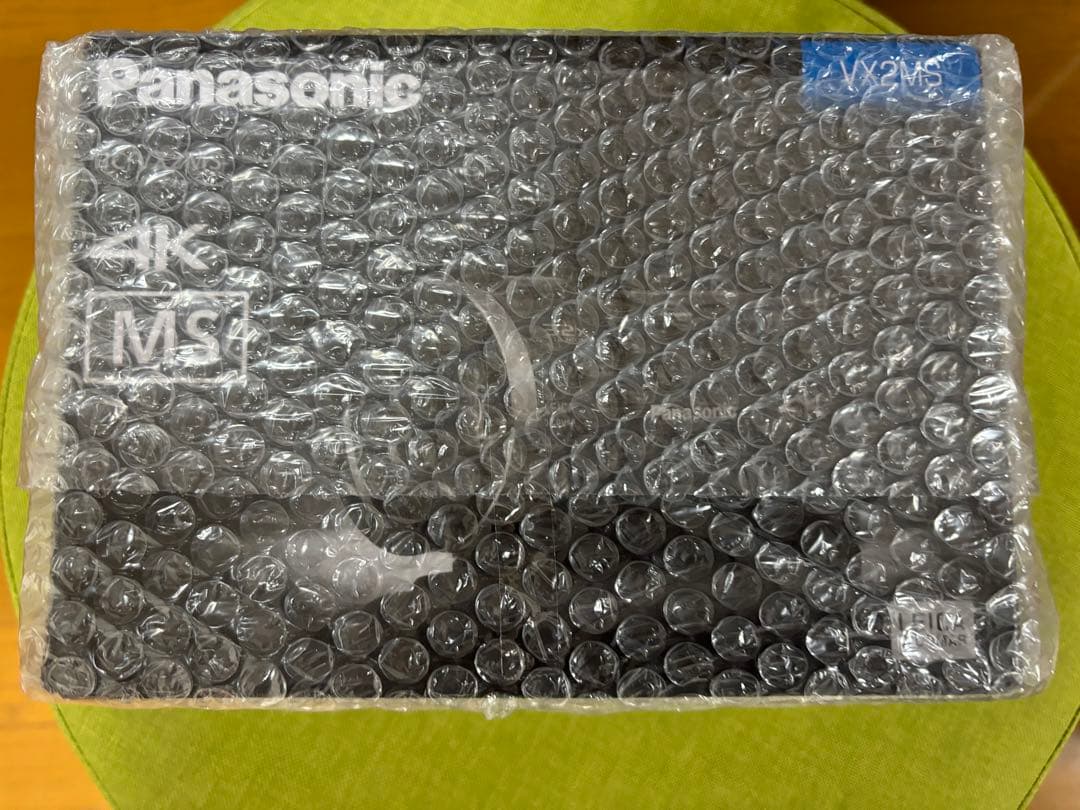 【新品未開封】デジタルビデオカメラ HC-VX2MS-K （ブラック）　保証付