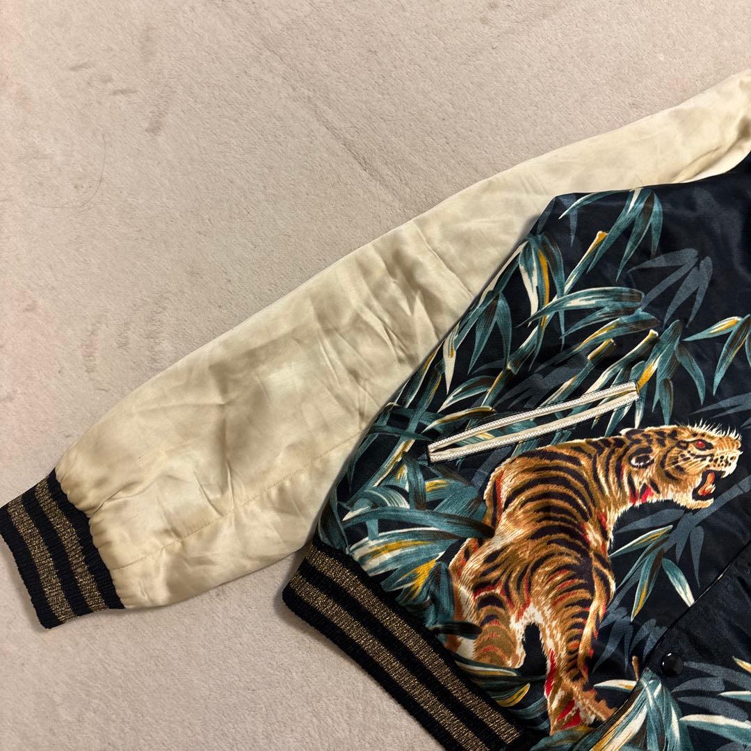 16ss saint laurent 鷹虎 スカジャン　スーベニアブルゾン