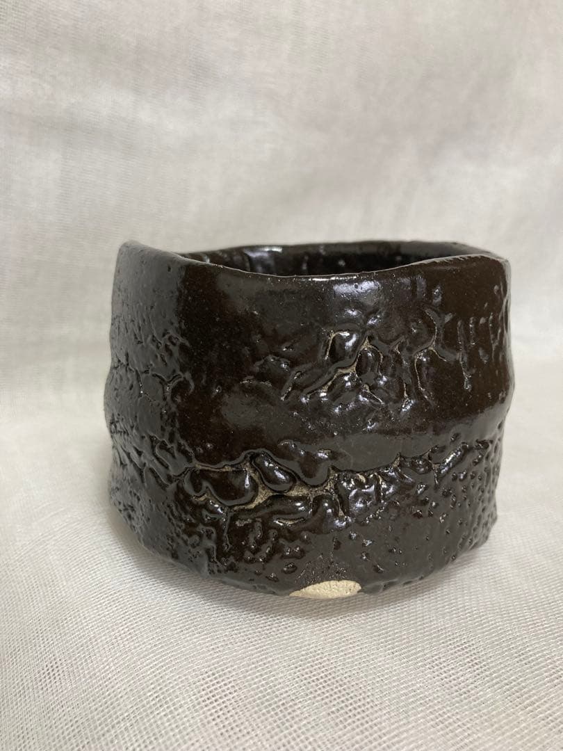 山田正和／瀬戸黒茶碗／A82