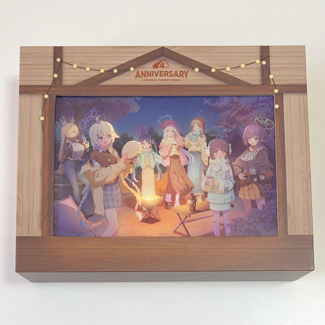 ブルーアーカイブ　韓国　4周年記念　OST CDアルバムパッケージ