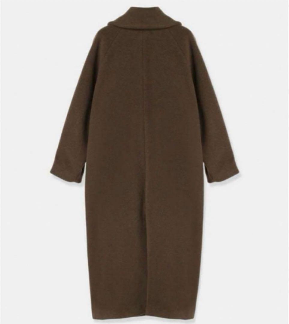 ジャケット・アウター louren big shawl collar double coat