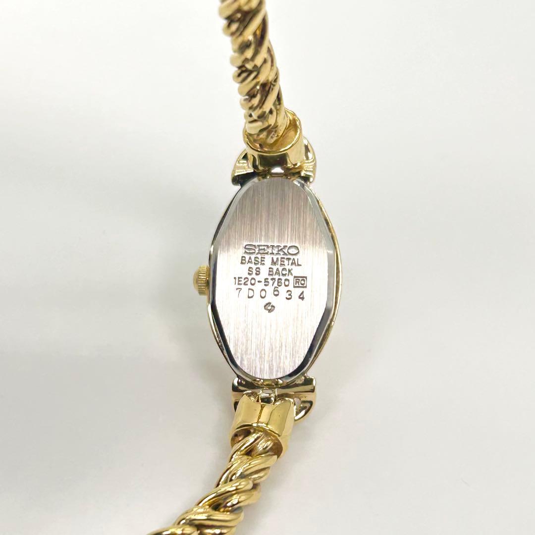 SEIKO セイコー 4P ストーン 1E20-5760 クォーツ 腕時計