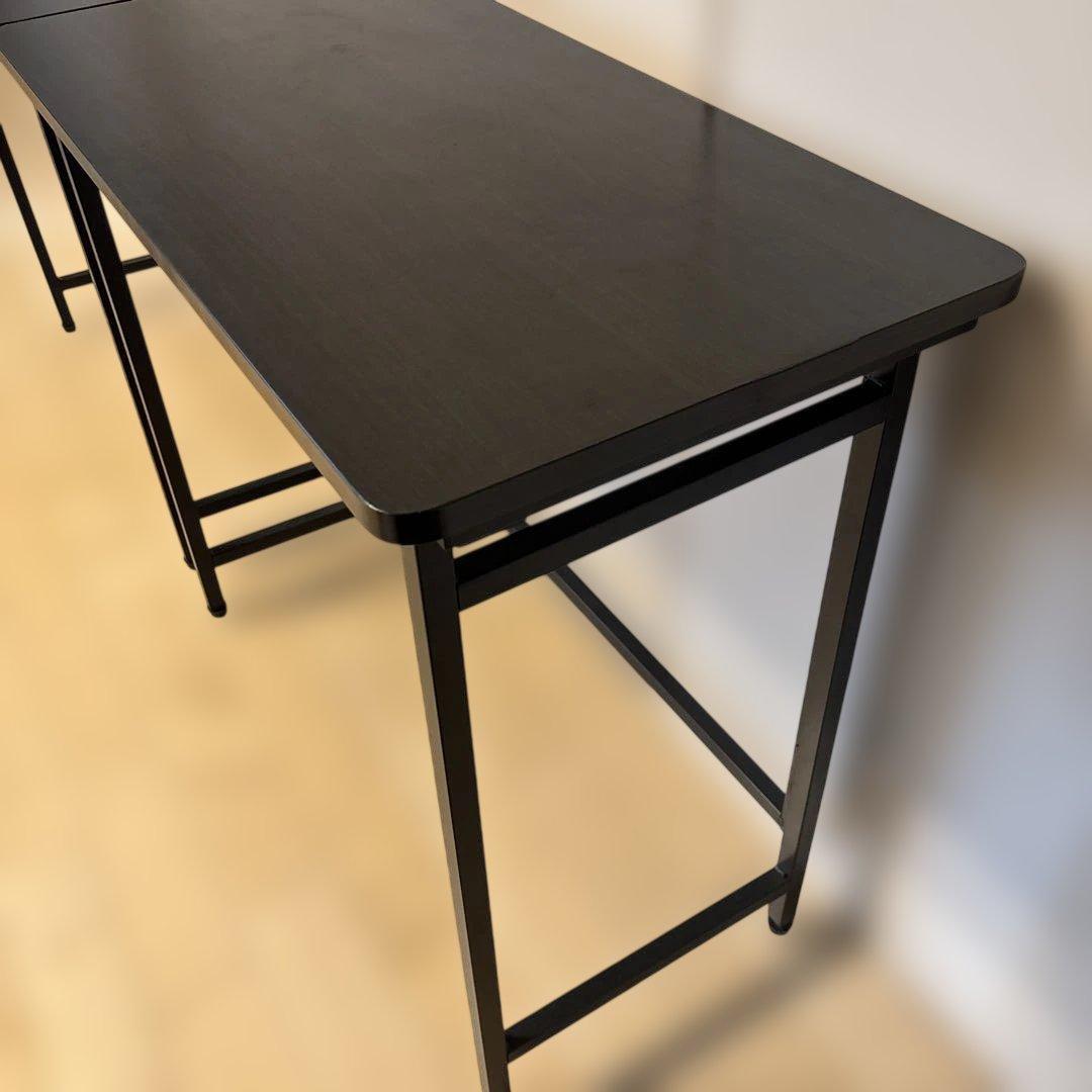 2点セット　パタパタデスク山善　収納テーブル　リモートワーク　ワークデスク