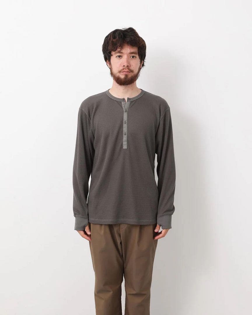 トップス nonnative 25AW DWELLER L/S HENRY NECK TE
