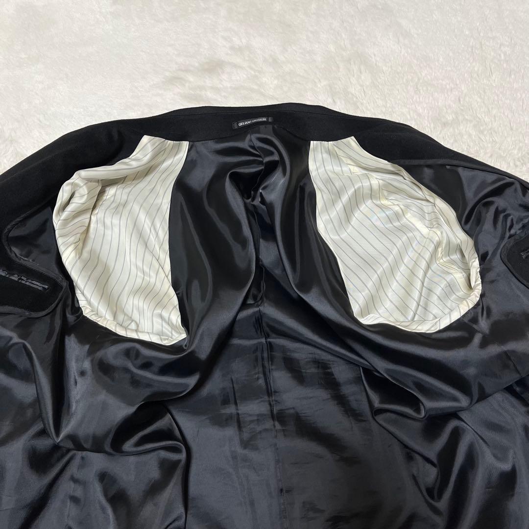 美品　メンズ　GIULIANO GROSSONIピュアカシミヤ　ロングコート