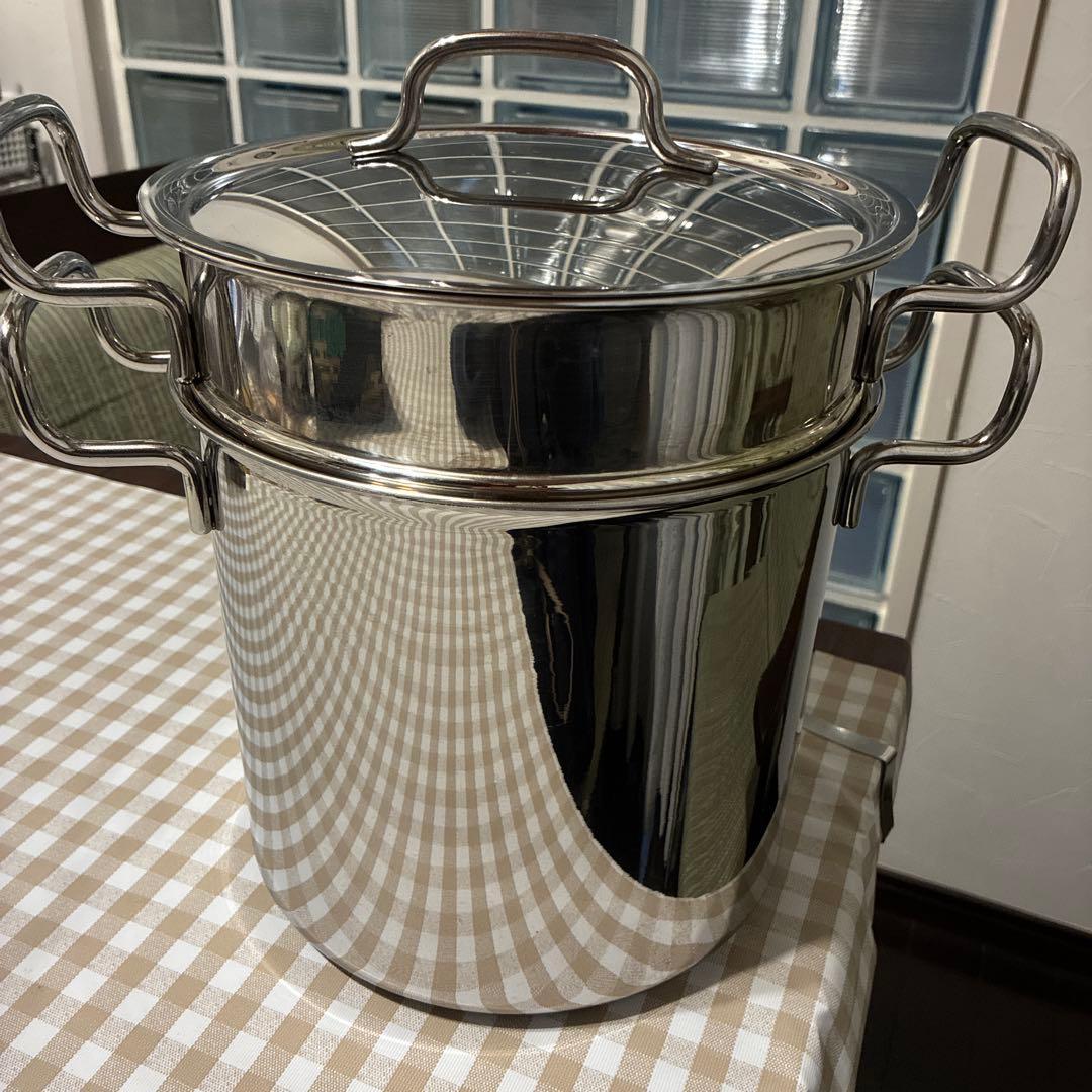 ジオ•プロダクト　両手鍋パスタポット　２１cm