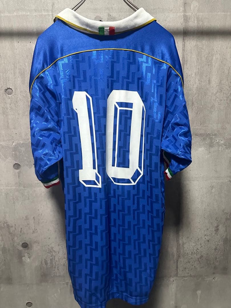 1995年 90s NIKE サッカー イタリア代表 ゲームシャツ 希少　10番