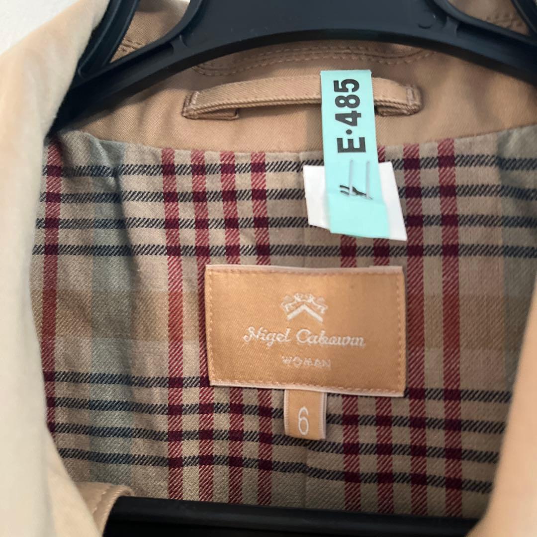 定価8.6万円 Nigel Cabourn マックコート レインコート ベージュ