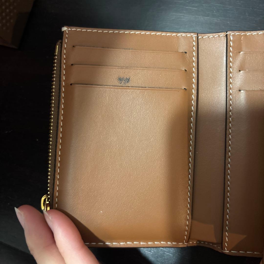 Burberry スモール チェック フォールディングウォレット