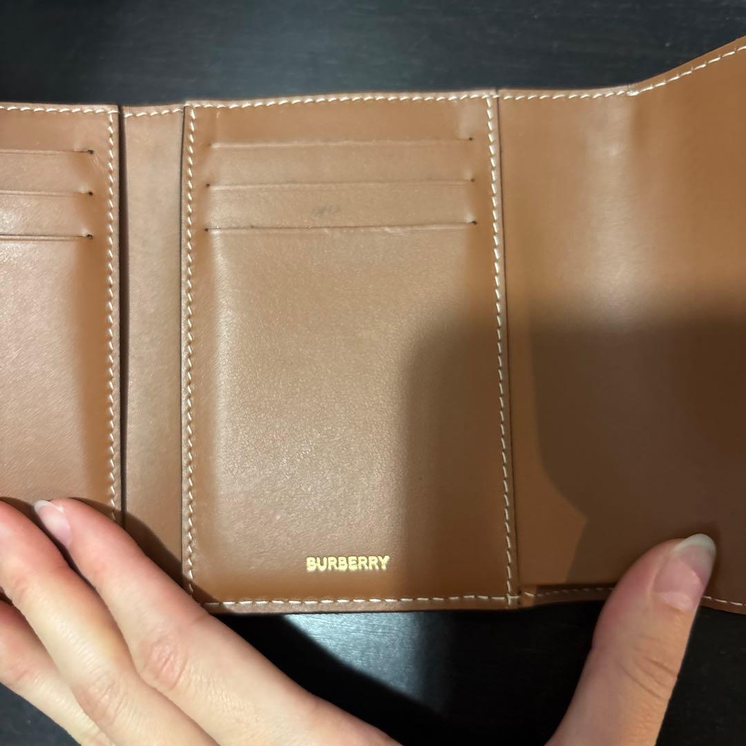 Burberry スモール チェック フォールディングウォレット