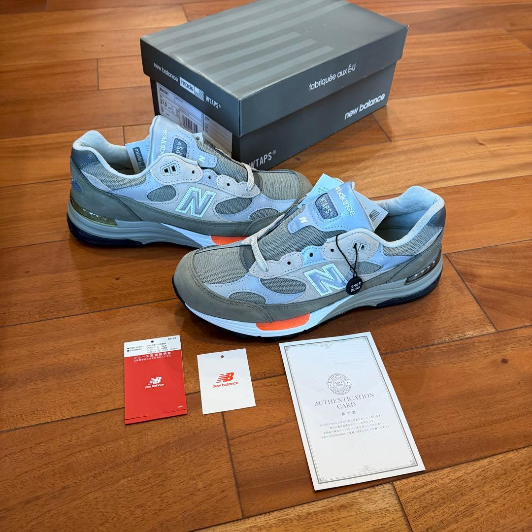 靴 WTAPS x New Balance 992 \