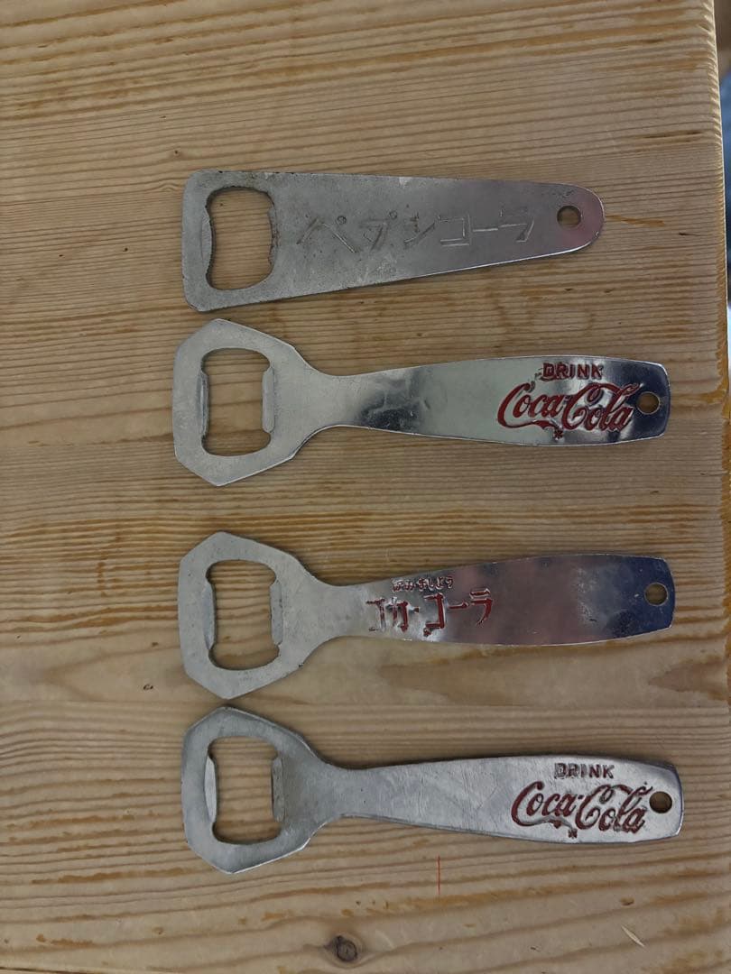 昭和レトロ　コカコーラ栓抜き　ペプシ