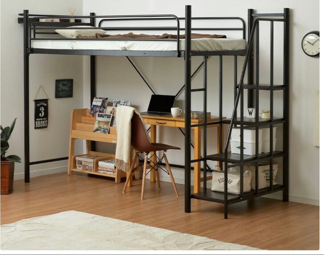 ブラックロフトベッド 取りに来られる方希望