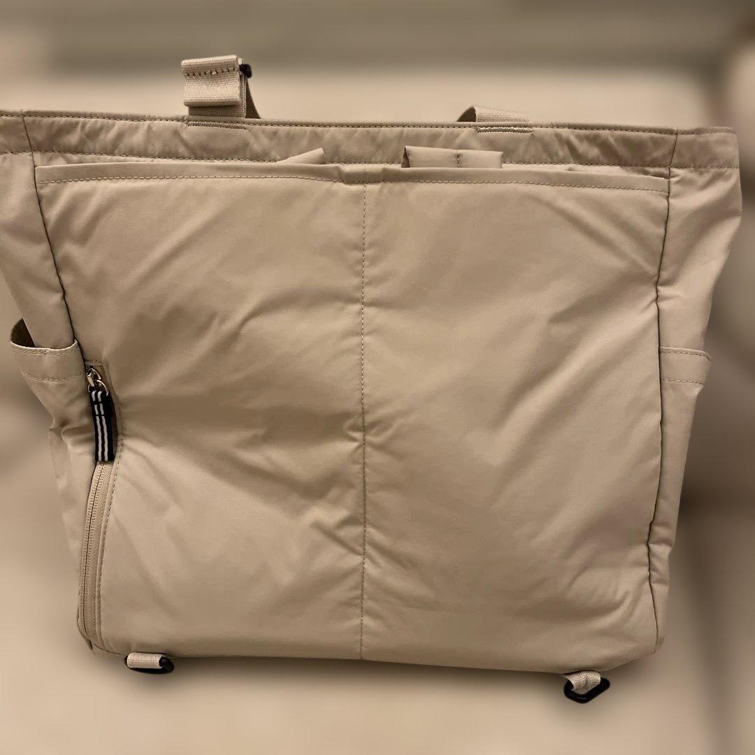 アニエスベー ペアレンツバッグ ベージュカラー