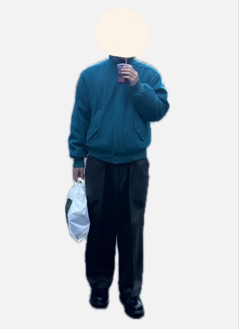 MEMBERS ONLY ターコイズ ジャンパー 40