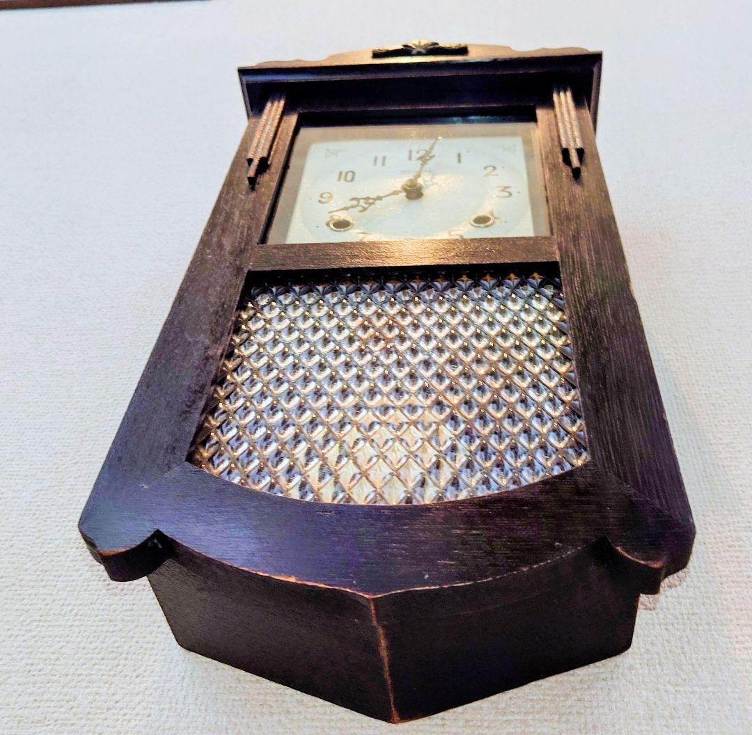 専用〈完動・美品〉Knight時計社　宮型ゼンマイ振り子時計　ボンボン時計古時計