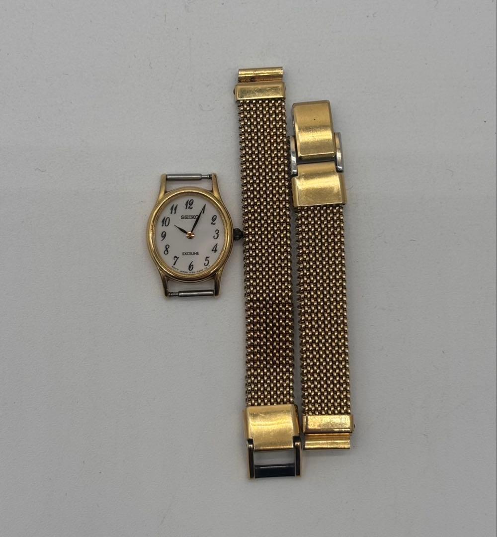 k18 金時計 SEIKO セイコー エクセリーヌ K18YG