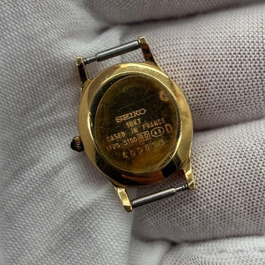 k18 金時計 SEIKO セイコー エクセリーヌ K18YG