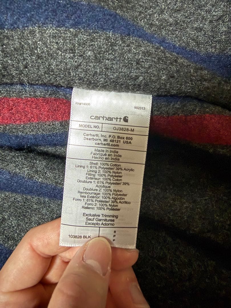 Carhartt カーハート デトロイトジャケット ブラック