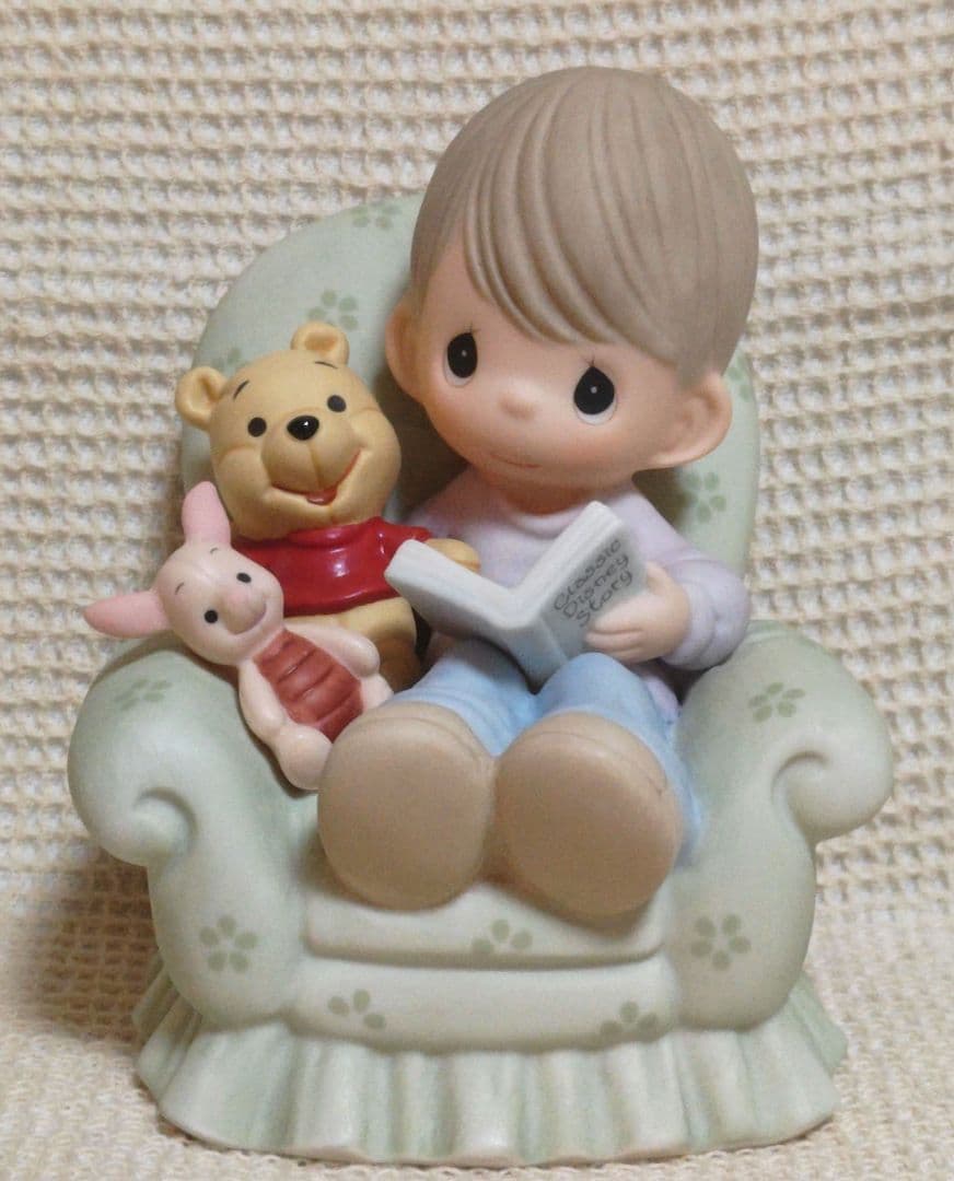 プレシャスモーメンツ×ディズニー　コラボ　くまのプーさん　置き物　飾りインテリア