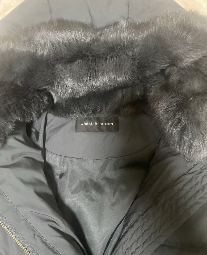 あつこ　　アーバンリサーチ　ラビットファーショート　ダウン