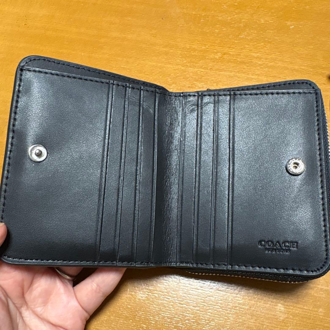 COACH 星柄 スンミン 2つ折り財布