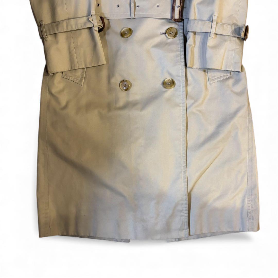 Burbarrys バーバリー コート ノバチェック ベルト ダブル 英国製