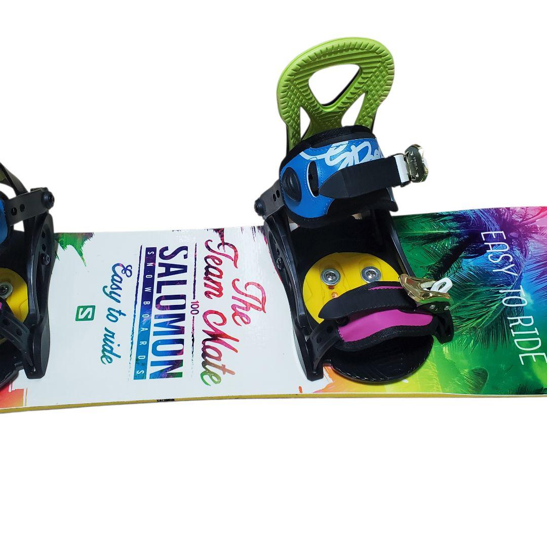 【キッズ用スノーボード】　Salomon 100cm ×ビンディング spoon
