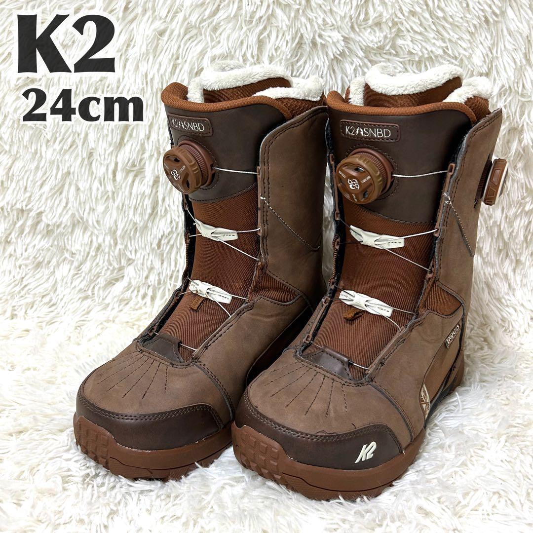 K2ARROW ステップオン　スノーボードブーツ ダブルBOA 24 レディース