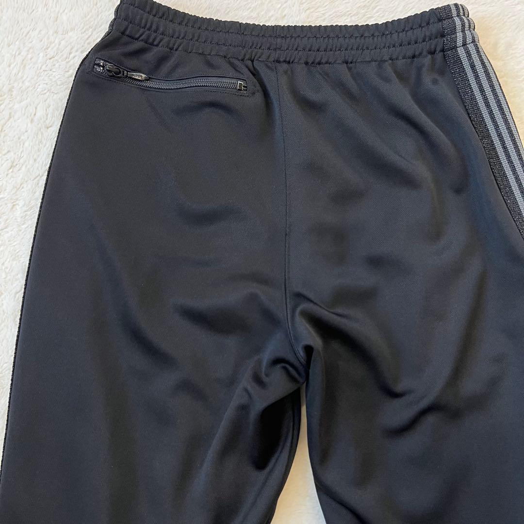 【極美品】Needles LHP別注 トラックパンツ ストレート XS 黒銀ラメ