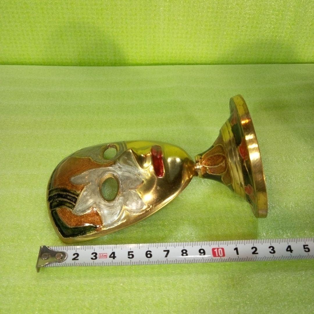 マスク型　mask　仮面　お面　お香立て　香炉　こうろ　置物　香道　洋風　レア