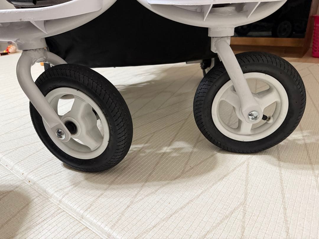 エアバギー ココダブル EX フロムバース　ストーン　レインカバー付き