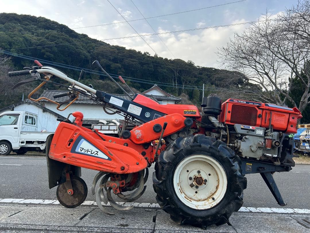 宮崎　クボタ　耕運機　ディーゼル 8.5馬力 KRA85 管理機 動画あり