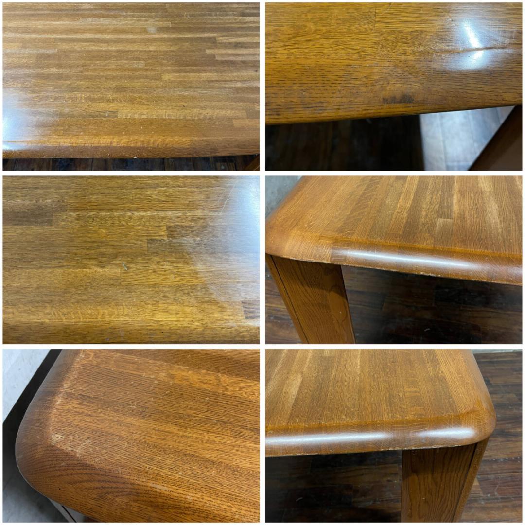 ダイニングテーブル W150×D90×H78cm 4人用 木製 机 テーブル