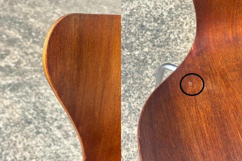 フリッツハンセン セブンチェア チーク材 希少 アルネ•ヤコブセン