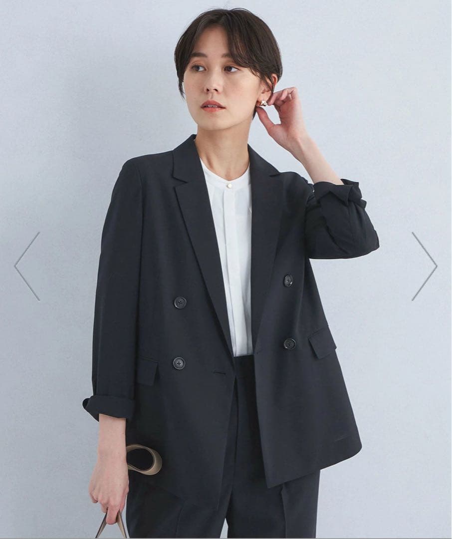 green label relaxing カチリラテーパード　セットアップ