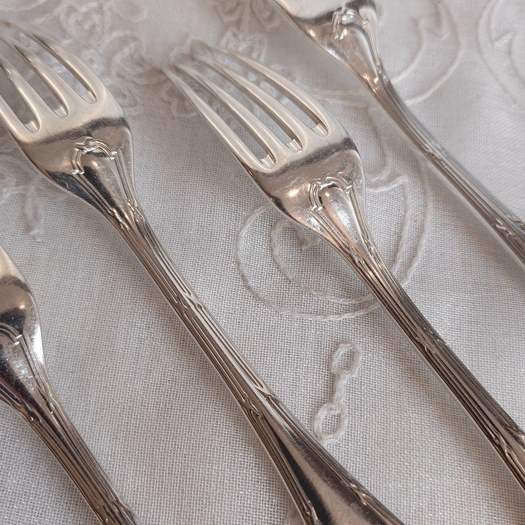 クリストフル　リュバン　スタンダードフォーク　4本組　セットF