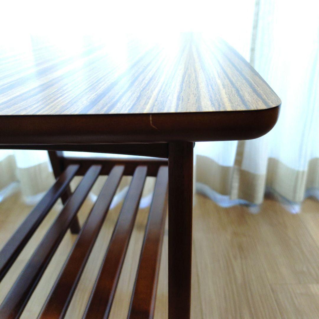 カリモク60　リビングテーブル小　ウォールナット　サイドテーブル