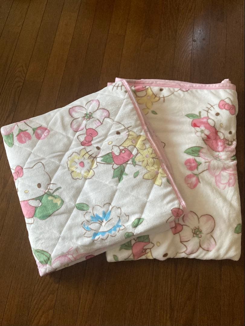 ハローキティ 花柄 布団セット
