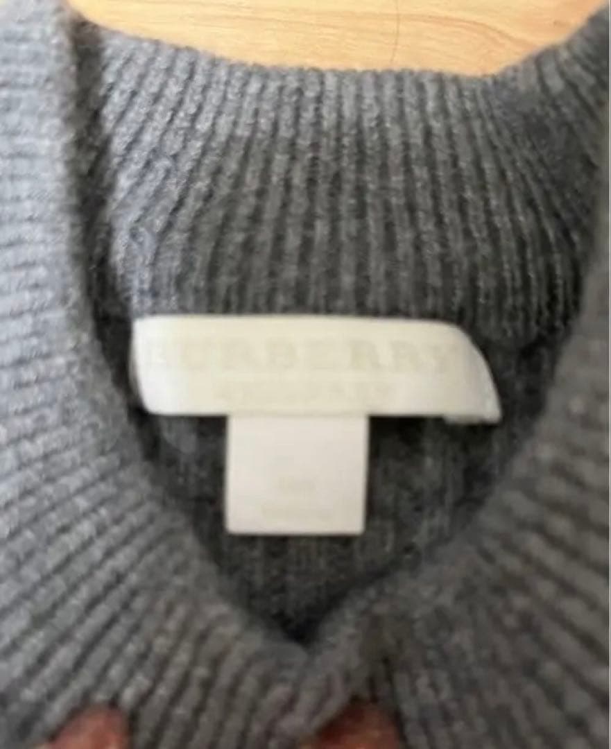 バーバリー⭐︎ニット⭐︎ワンピース⭐︎10Y⭐︎中古