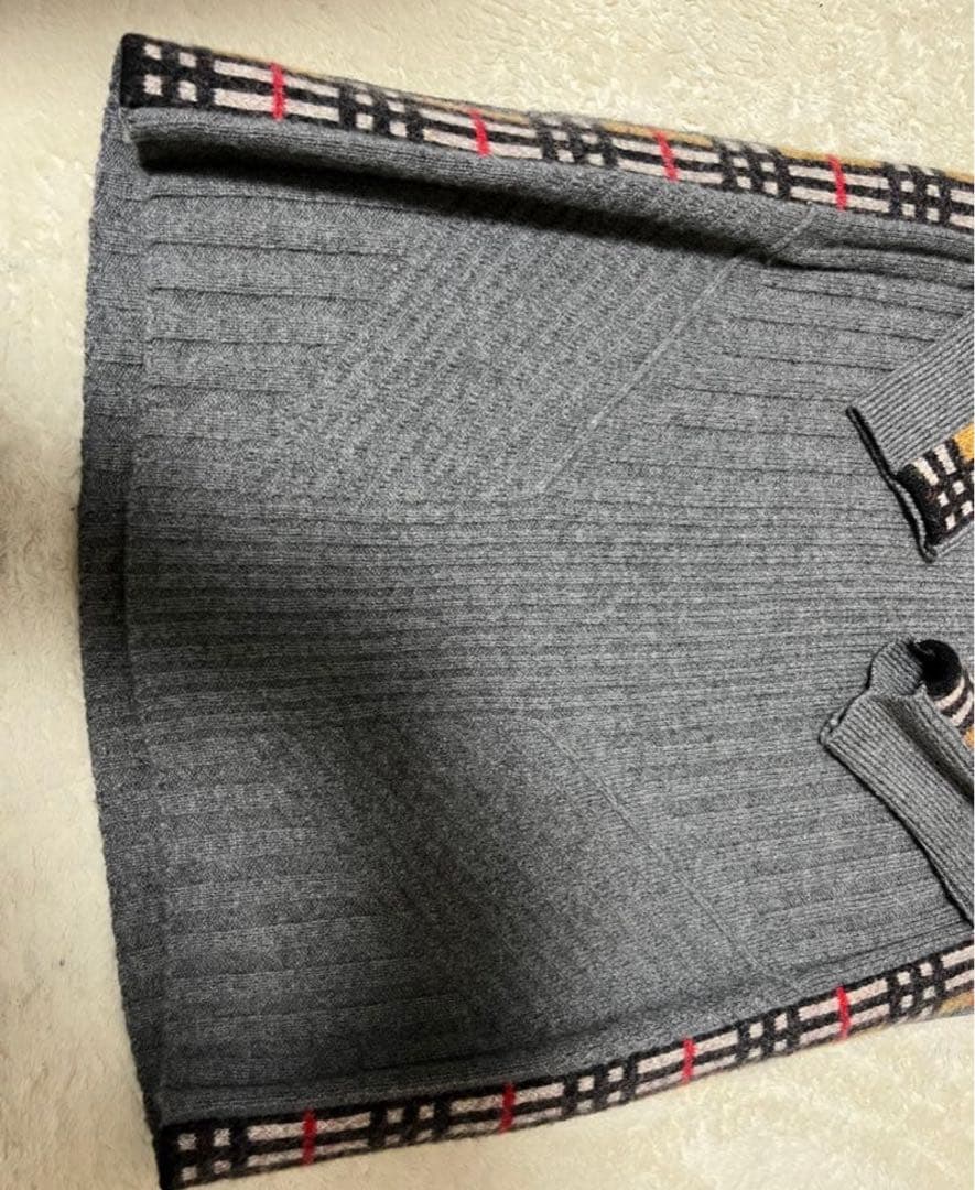 バーバリー⭐︎ニット⭐︎ワンピース⭐︎10Y⭐︎中古