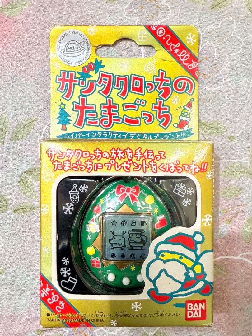 【動作確認済】サンタクロっちのたまごっち　緑