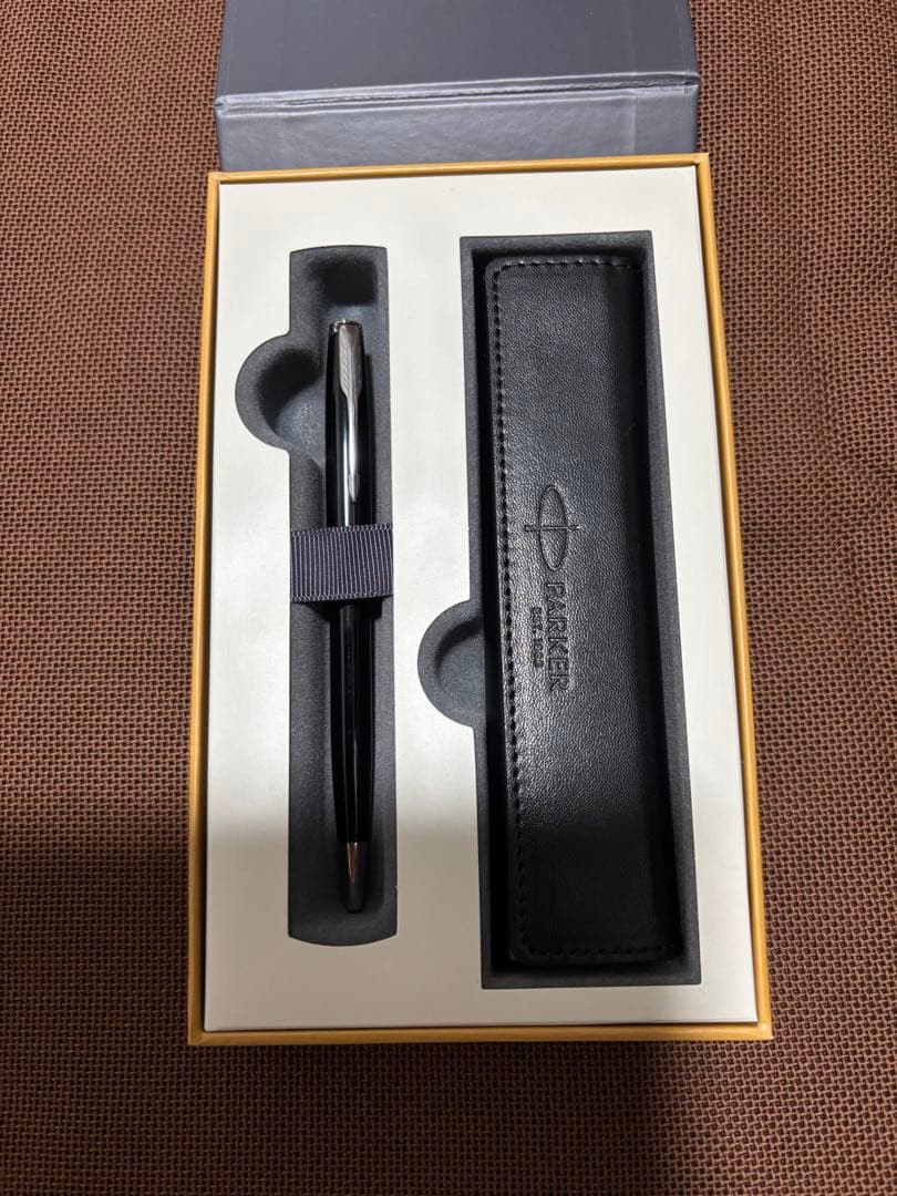 Parker ボールペン 本体 黒色 ケース付き