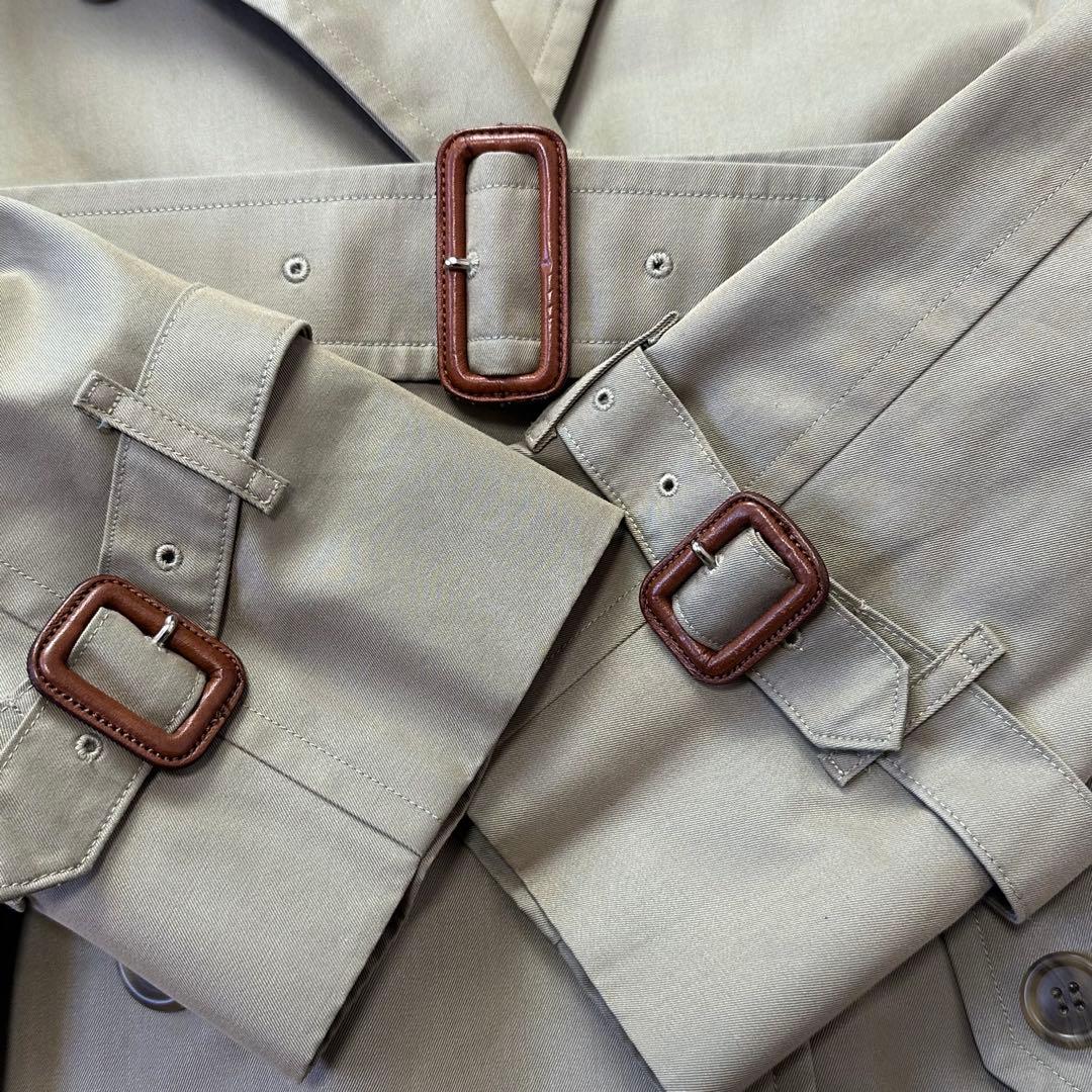 バーバリー♡トレンチコート　ベルトライナー　ノバチェック カーキ　7AB