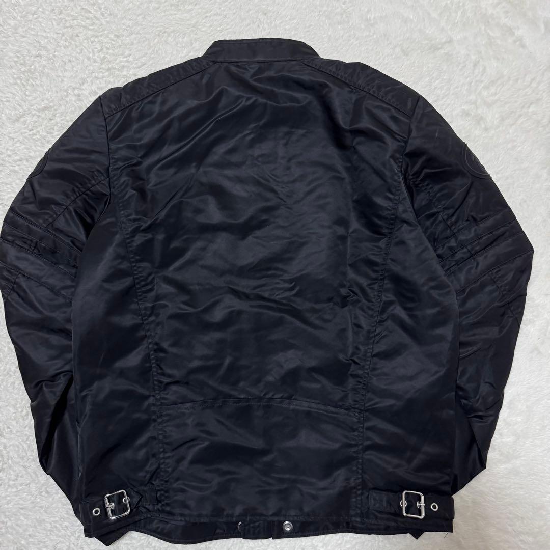 極美品！XL相当！池田エライザ着用！DIESEL ライダースジャケット 黒　現行